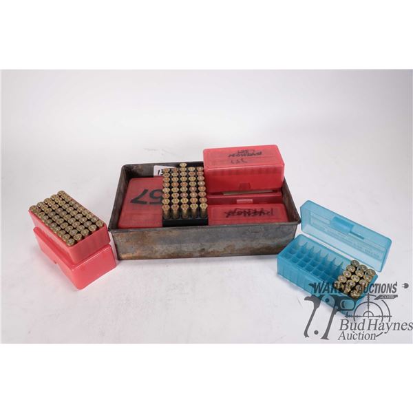 268 Rounds of .357 mag reloads, 30 .38 spl reloads and 41 .357 mag brass