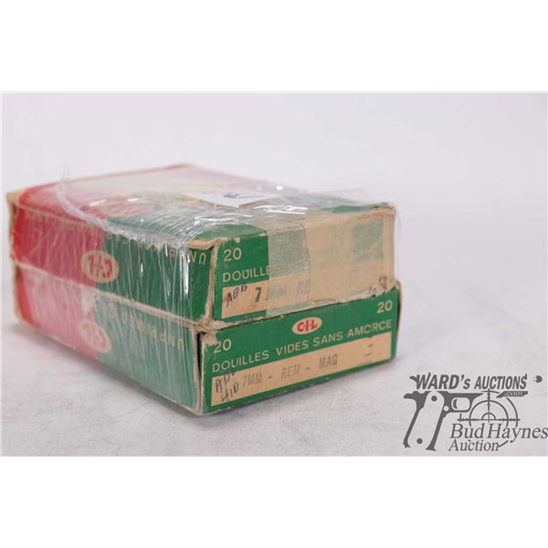 Two full 20 count boxes of 7mm rem mag reloads