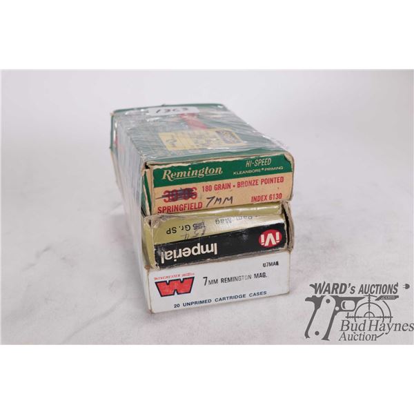 Two full 20 count boxes of 7mm rem mag reloads