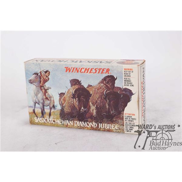 One full 20 count box Winchester Saskatchewan Diamond Jubilee .38-55 win 255 gr SP