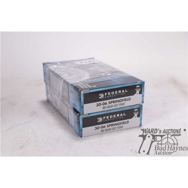 Two full 20 count boxes Federal powershok .30-06 springfield 180 gr soft point