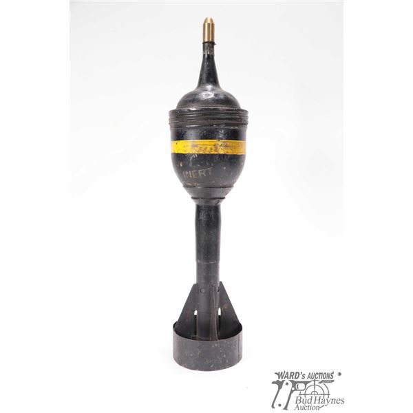 Inert British Piat anti tank bomb