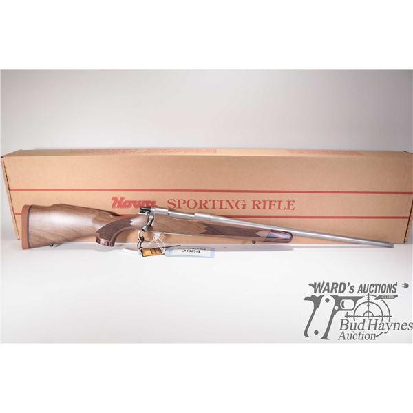 Non-Restricted rifle Howa model M1500, 6.5 Creedmoor bolt action, w/ bbl length 22" [Satin stainless