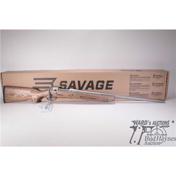 Non-Restricted rifle Savage model 12 VLP DBM, .223 REM bolt action, w/ bbl length 26" [Satin stainle