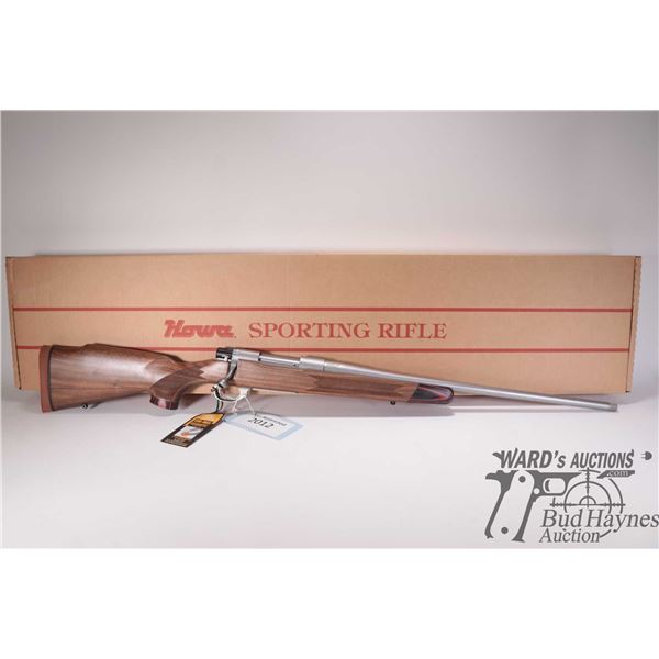 Non-Restricted rifle HAWA model M1500, 6.5 Creedmoor bolt action, w/ bbl length 22" [Satin stainless
