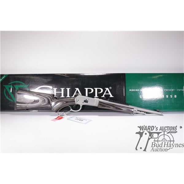 Non-Restricted rifle Chiappa model 1892 Wild Lands, 44 MAG lever action, w/ bbl length 16" [Satin st
