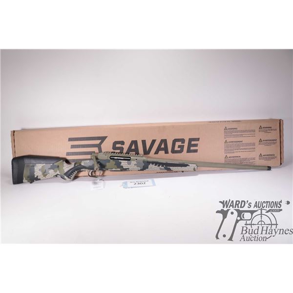 Non-Restricted rifle Savage model Impulse Big Game, 300 WSM bolt action, w/ bbl length 24" [Hazel gr
