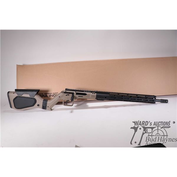 Non-Restricted rifle HERA model H6, 223 REM Five round bolt action, w/ bbl length 19" [Blued threade