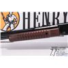Image 9 : Non-Restricted rifle Henry model H003TM, 22 Mag pump action, w/ bbl length 19 1/2" [Blued octagonal 