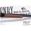 Image 4 : Non-Restricted rifle Henry model H003TM, .22 Mag pump action, w/ bbl length 20" [Blued octagonal bar