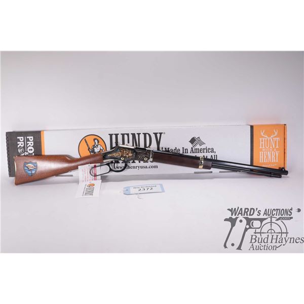 Non-Restricted rifle Henry model H004TT Truckers Tribute, .22 LR lever action, w/ bbl length 20" [Bl