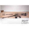 Image 1 : Non-Restricted rifle Savage model 110 Precision LH, .308 WIN bolt action, w/ bbl length 20" [Satin b