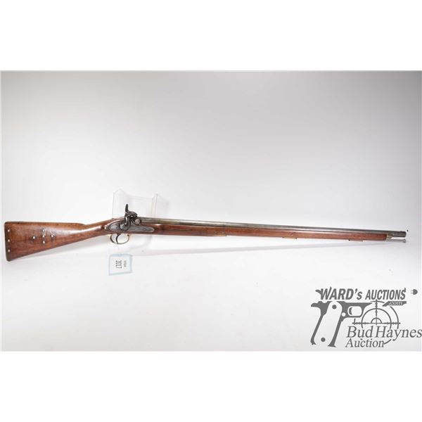 Antique rifle Enfield model Tower 1861, .62" at muzzle single shot muzzle loading, w/ bbl length 33 