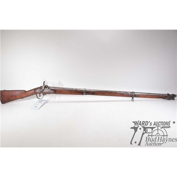 Antique rifle Unknown model Tower, .7" at muzzle Single shot muzzle loading, w/ bbl length 39" [Tota