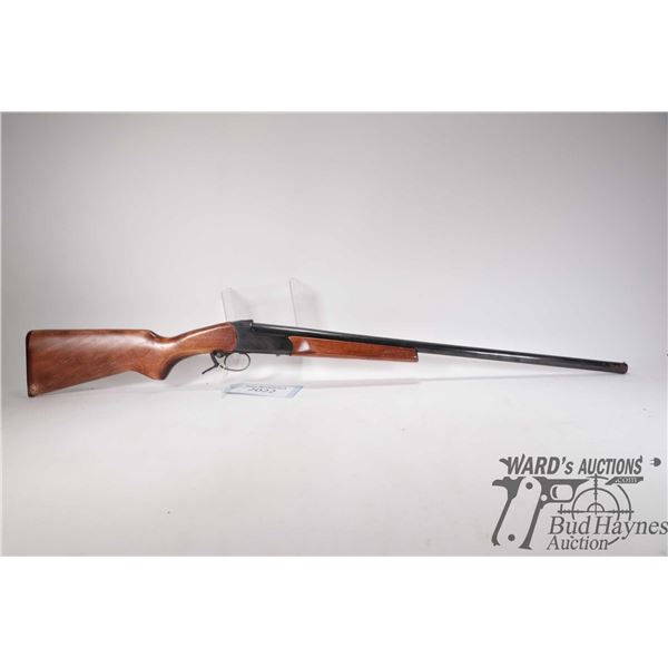 Non-Restricted shotgun Remington/ Bakal model SPR 100, 20 ga. 2 3/4" & 3" Single shot hinge break, w