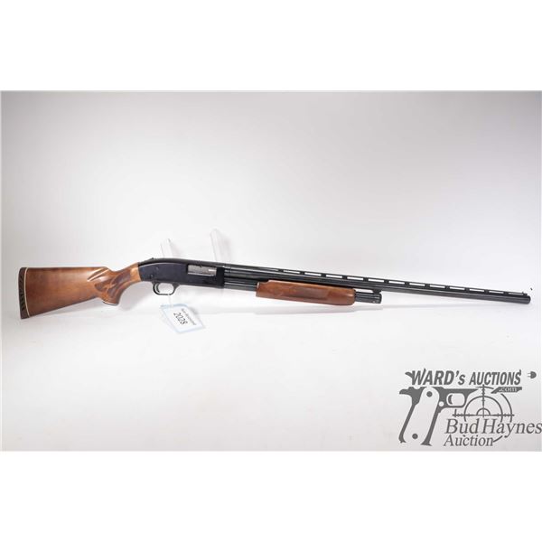 Non-Restricted shotgun Lakefield Mossberg model 500 A, 12 ga. 2 3/4" & 3" pump action, w/ bbl length