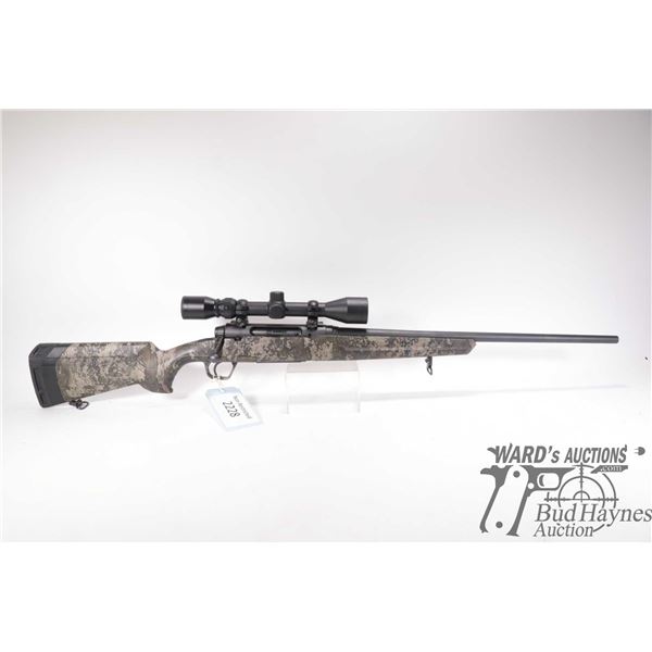 Non-Restricted rifle Savage model AXIS, 6.5 Creedmoor bolt action, w/ bbl length 22" [Satin black fi