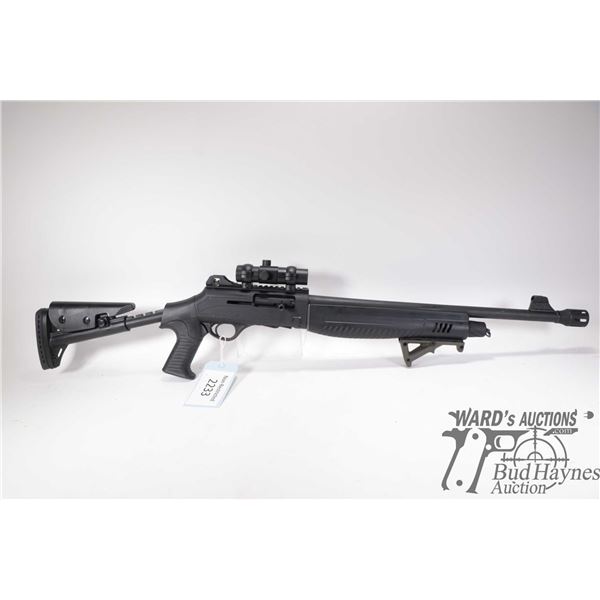 Non-Restricted shotgun Optima model Tactical, 12 ga. 3" semi automatic, w/ bbl length 20" [Choked ma