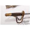 Image 12 : Ames model 1840 enlisted cavalry saber with metal sheath, dated 1865. Marked "US" over "A.D.K" on ri