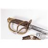 Image 2 : Ames model 1840 enlisted cavalry saber with metal sheath, dated 1865. Marked "US" over "A.D.K" on ri