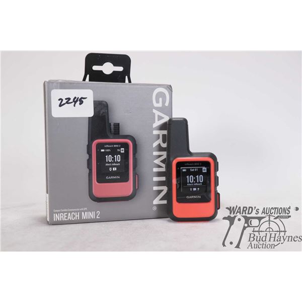New in box Garmin In Reach mini 2 rifle scope