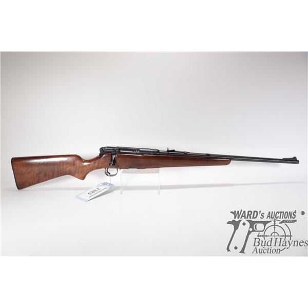 Non-Restricted rifle Savage model 340C, .30-30 cal bolt action, w/ bbl length 22" [Blued barrel and 