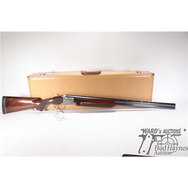Non-Restricted shotgun Winchester model 101 Pigeon Grade Trap, 12 ga. 2 3/4" Two shot hinge break, w