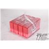 Image 1 : Four plastic ammo bins w/ 59 .22 hornet reloads and 20 brass