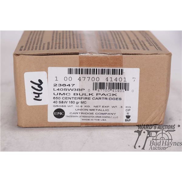 One full 650 count box of VMC .40 S&W 180 gr MC