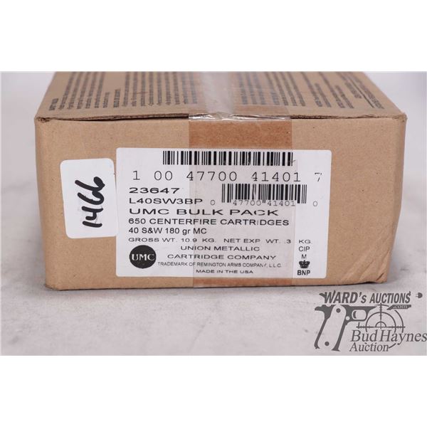 One full 650 count box of VMC .40 S&W 180 gr MC