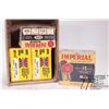 Image 1 : Four full 25 count vintage boxes of 12 ga ammo including two Winchester xpert 2 3/4" #7 1/2, one Imp