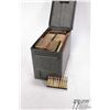 Image 1 : Metal ammo. box containing 910 rounds of 5.56mm ball military ammunition