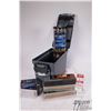 Image 1 : Selection of 22 cal ammo. including two full 450 count containers of Federal 36 gr, copper plated HP
