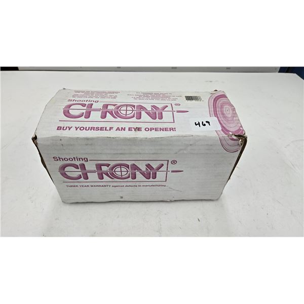 Chrony Gamma with ballistic Chrony printer