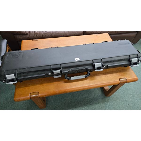 Plano heavy duty hard rifle case measuring 51" long X 11" W X 6" deep