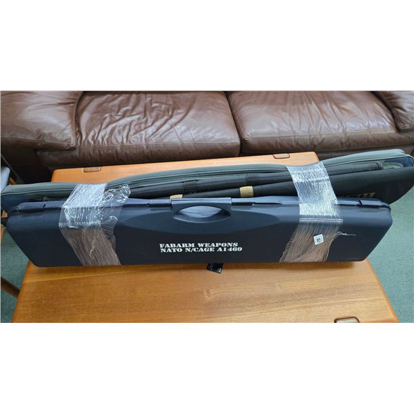 44" Fabarms Weapons rifle case and three soft cases