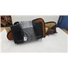Image 1 : Three gun cases including one hard pistol case, soft pistol case and a soft rifle case