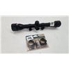 Image 1 : Stoeger airguns 4X32 scope with rings and lens cap and and an extra set of Weaver ring