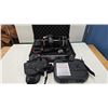 Image 1 : ADG Sport hand gun case with 2 LH glock holsters. Trigger lock, cable lock, ear protection and shoot
