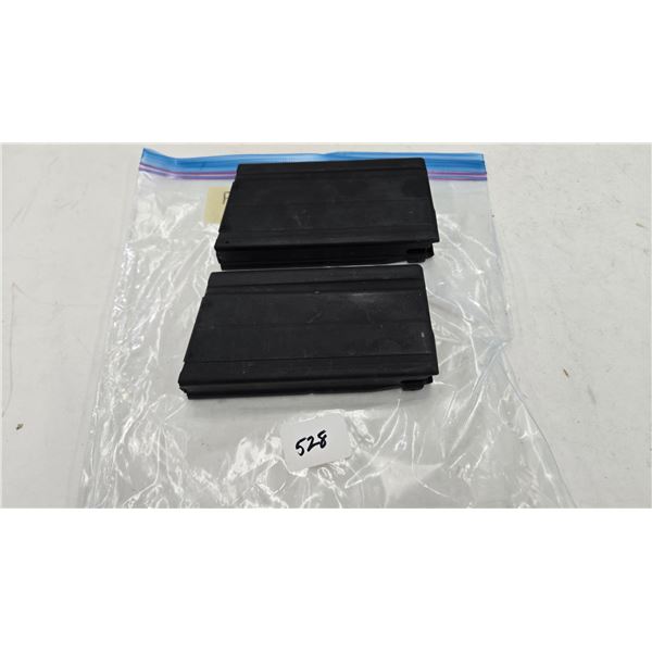 Two FN FAL metric pattern pinned 20 round magazines