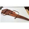 Image 1 : Leather rifle scabbard to match lot 188 with quality tooling by Matt Eberle