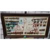 Image 1 : Vintage 1979 Speer bullet display with 100 different calibers and styles, labeled on verso ""Founder