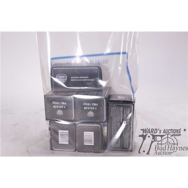 Six full 20 count boxes of MFS 7.62X54r 185 grain FMS