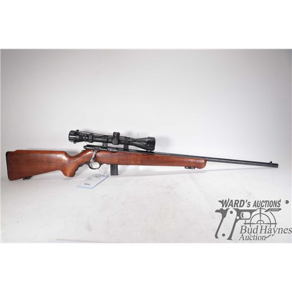 Non-Restricted rifle Mossberg & Sons model 140K, 22 S, L & LR bolt action, w/ bbl length 24 1/2" [Bl