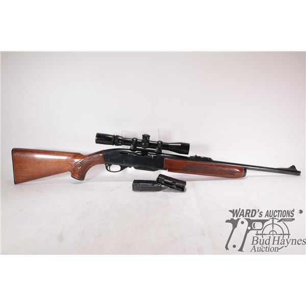 Non-Restricted rifle Remington model 742 Wingmaster Carbine, .308 WIN semi automatic, w/ bbl length 