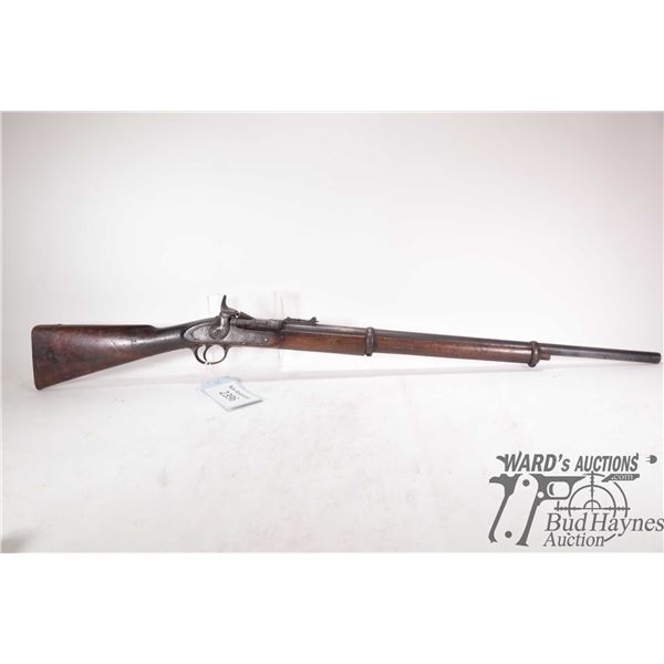 Non-Restricted rifle Enfield model 1862 Mark II**, 577 Snider Single shot breech loading, w/ bbl len