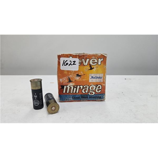 1 Full 25 count box of Cleaver steel shot 12Ga 2 3/4" bb