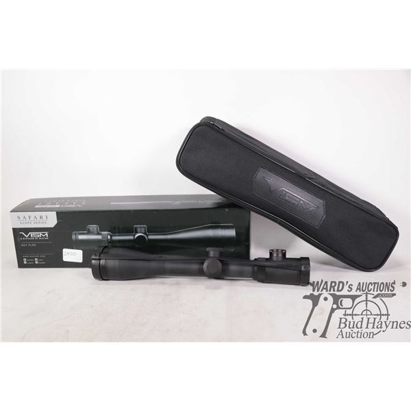 Vism Safari Scope Series Model: VSAFD251050G 2.5-10 x 50 Dot plex reticle scope.