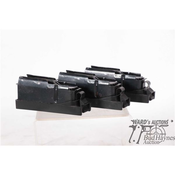 Thee Remington 783 Long Action Magnum magazines