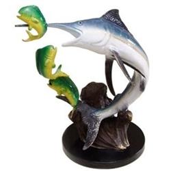 Marlin Going After Mahi Mahi
